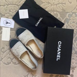 Chanel Canvas Espadrilles